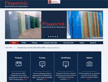 Tablet Screenshot of fitzpatricksal.com